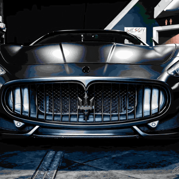 Exotic luxury car wrap