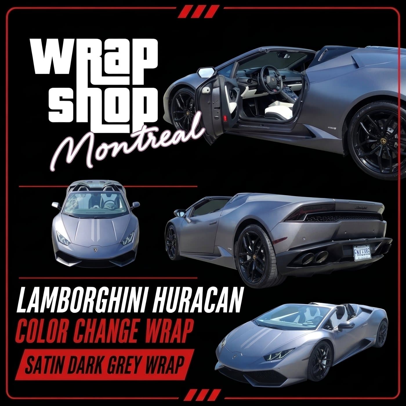 Wrap Shop Montreal vehicle wrap