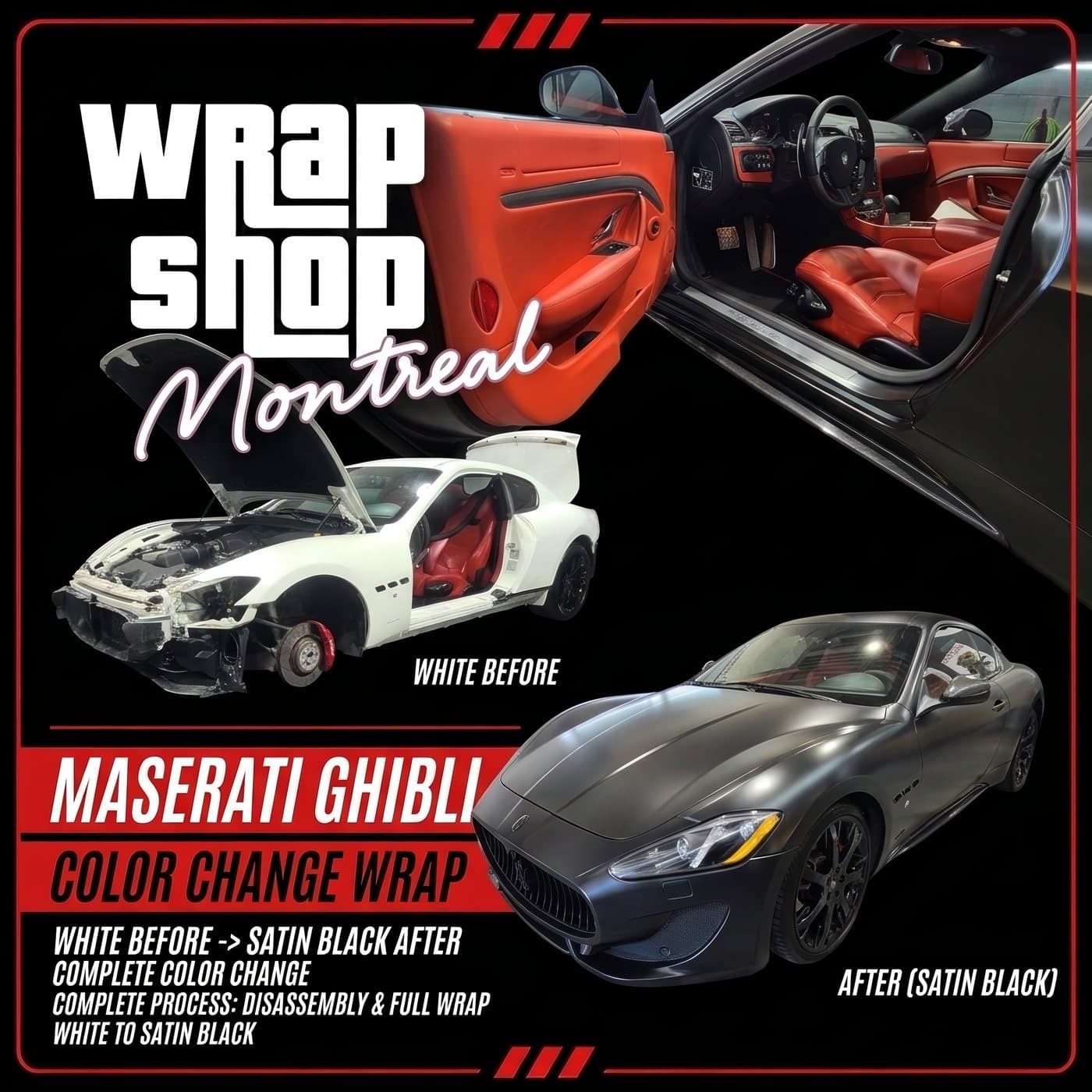 Wrap Shop Montreal vehicle wrap