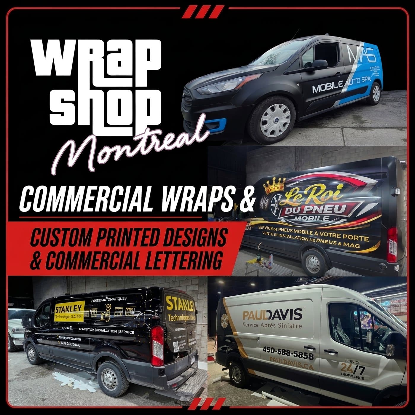 Wrap Shop Montreal vehicle wrap