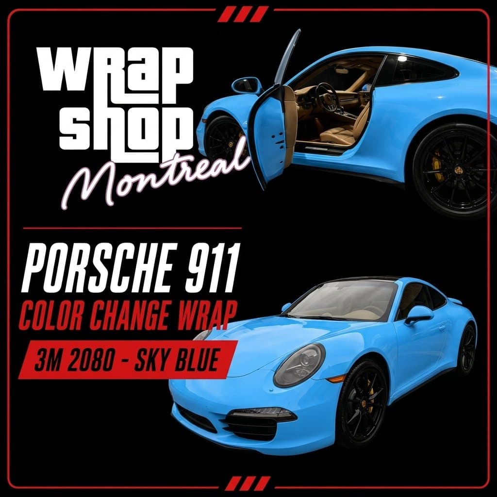 Wrap Shop Montreal vehicle wrap