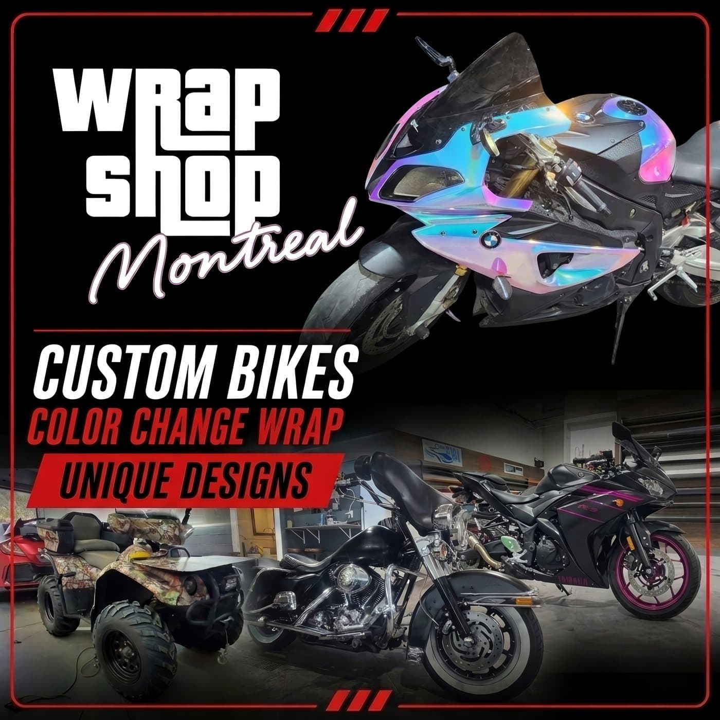 Wrap Shop Montreal vehicle wrap