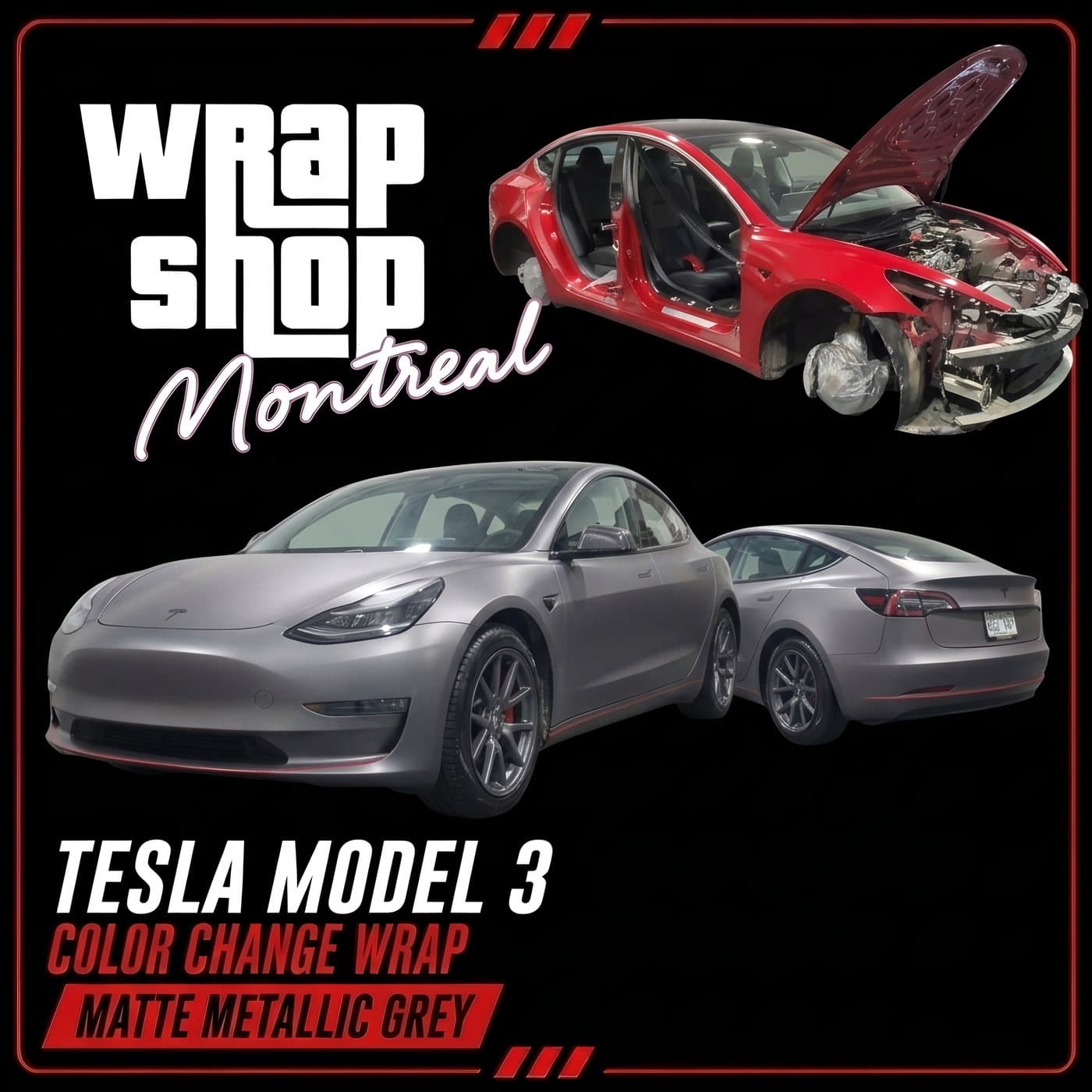 Wrap Shop Montreal vehicle wrap