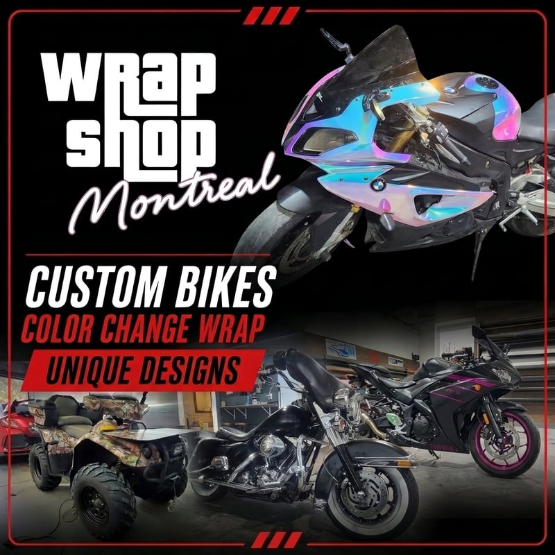 Wrap Shop Montreal vehicle wrap